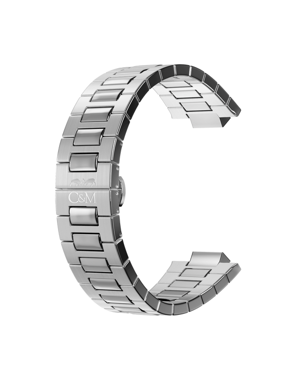 Bracelet Acier Argent Hallyday2017