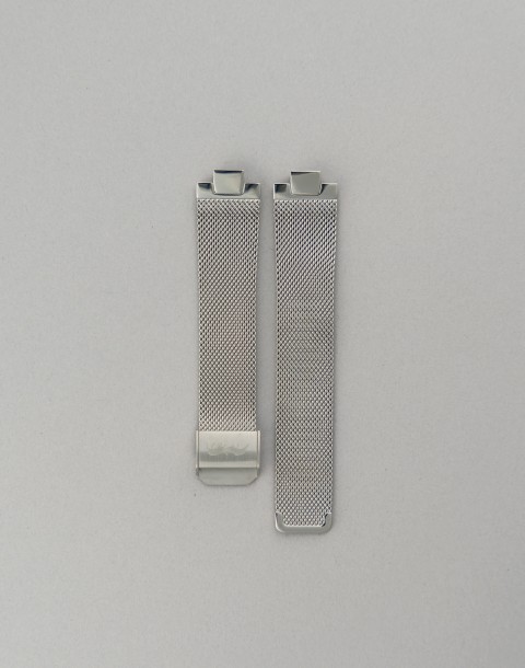 Silver Milanese link strap...