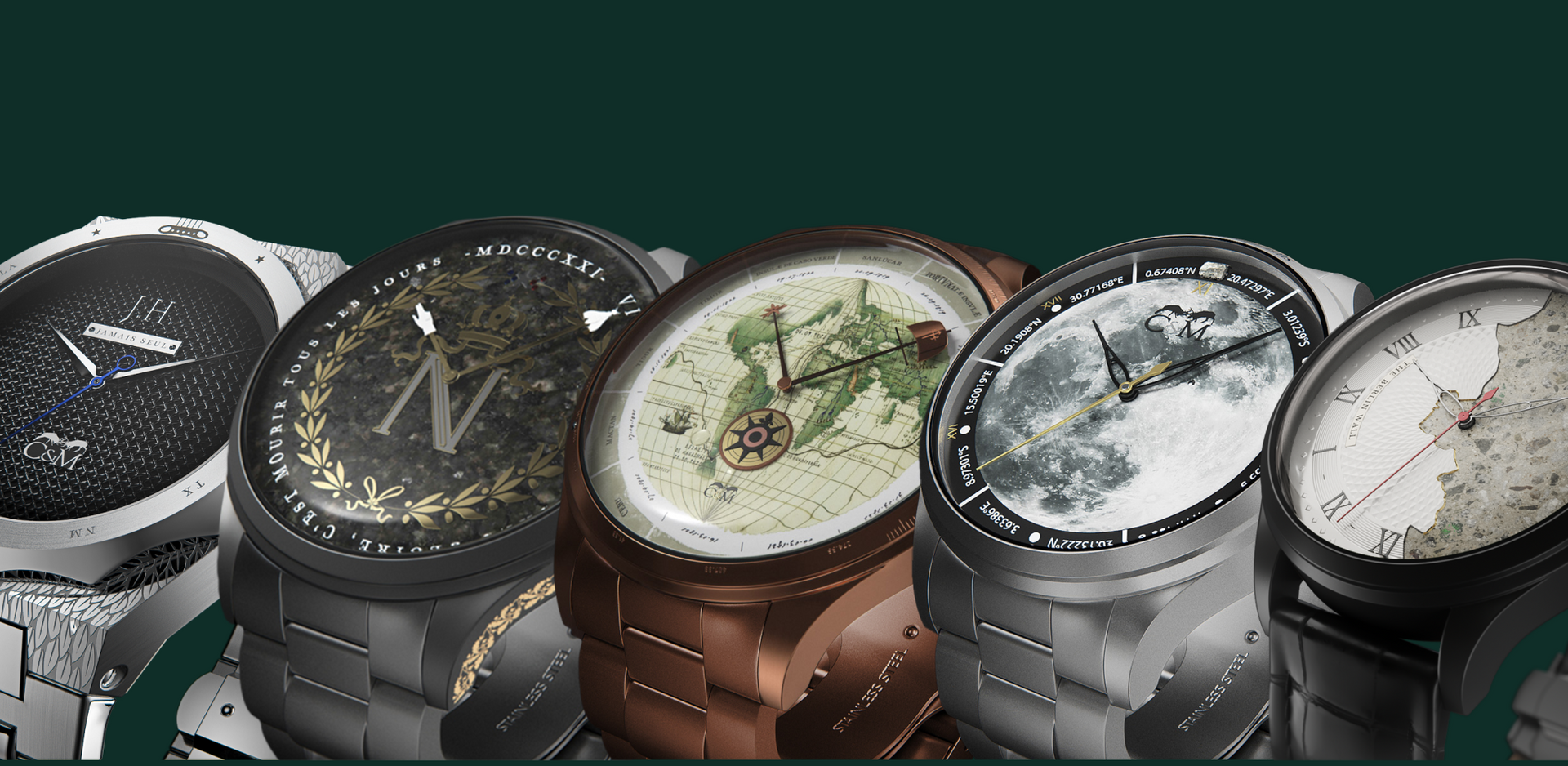 Unique men's watch – Col&MacArthur