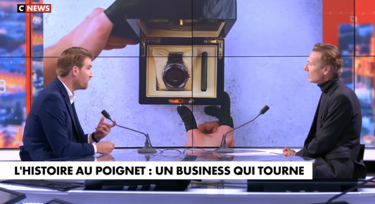 Les vestiges du passé dans un garde-temps...