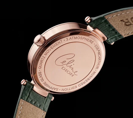 Cette prestigieuse marque belge sort une montre unique en hommage à Céline Dion : "Sa musique reste liée à des souvenirs et des émotions"