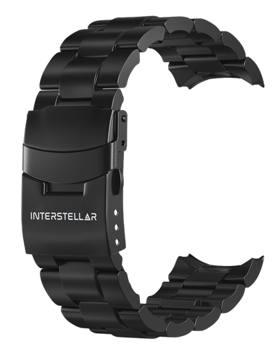 Interstellar Black Steel Bracelet