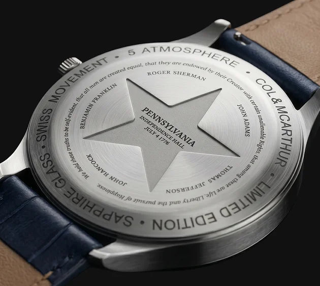 A FOUNDING STORY ENGRAVED IN STEEL 