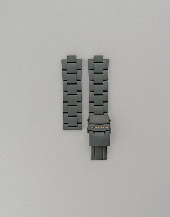 Bracelet Acier Noir Interstellar