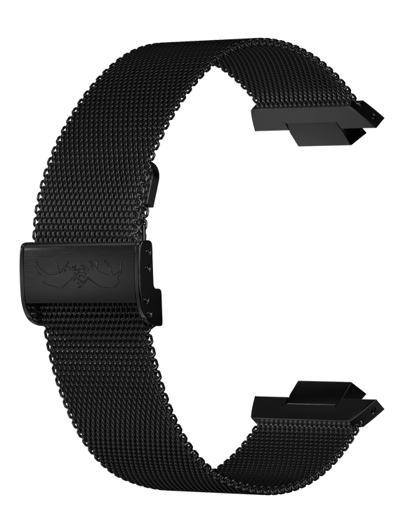 Hallyday2017 Lady Black Milanese Mesh Bracelet