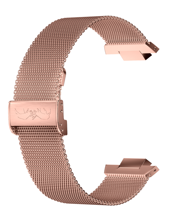 Hallyday2017 Lady Gold Milanese Mesh Bracelet