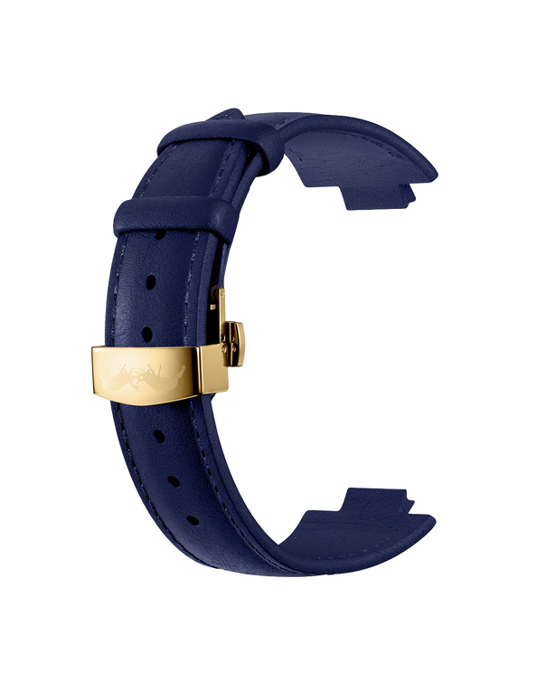 Bracelet Cuir Bleu Hallyday2017