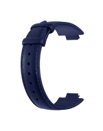 Blauwe leren armband Hallyday2017