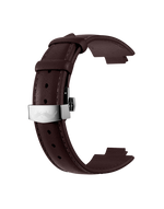 Bruine leren armband Hallyday2017