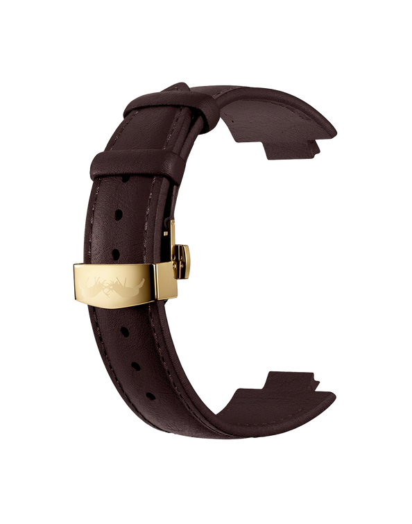 Bracelet Cuir Brun Hallyday2017