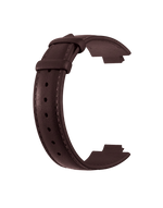 Bruine leren armband Hallyday2017