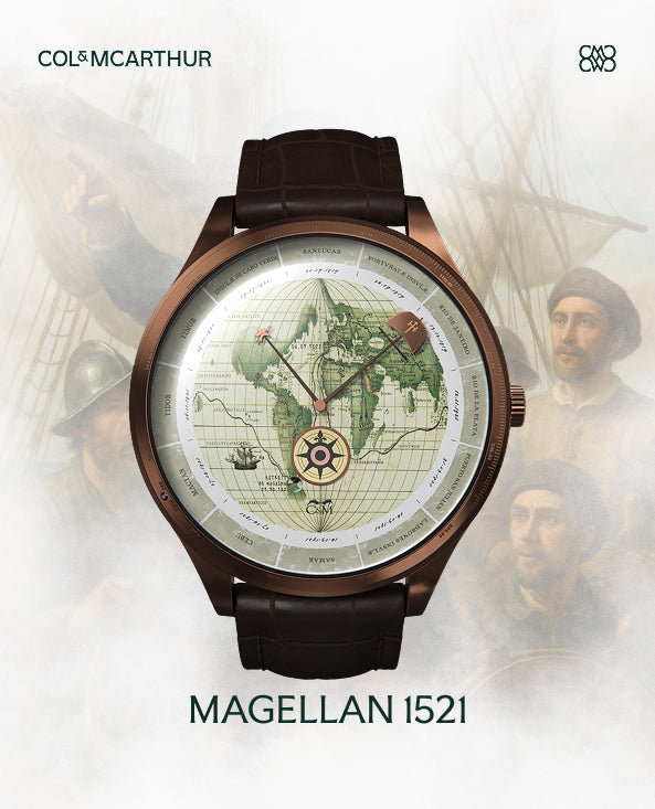 Magellan 1521 horloge