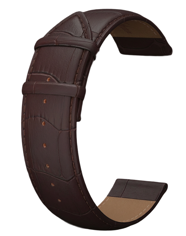 Bracelet Cuir Marron 20mm