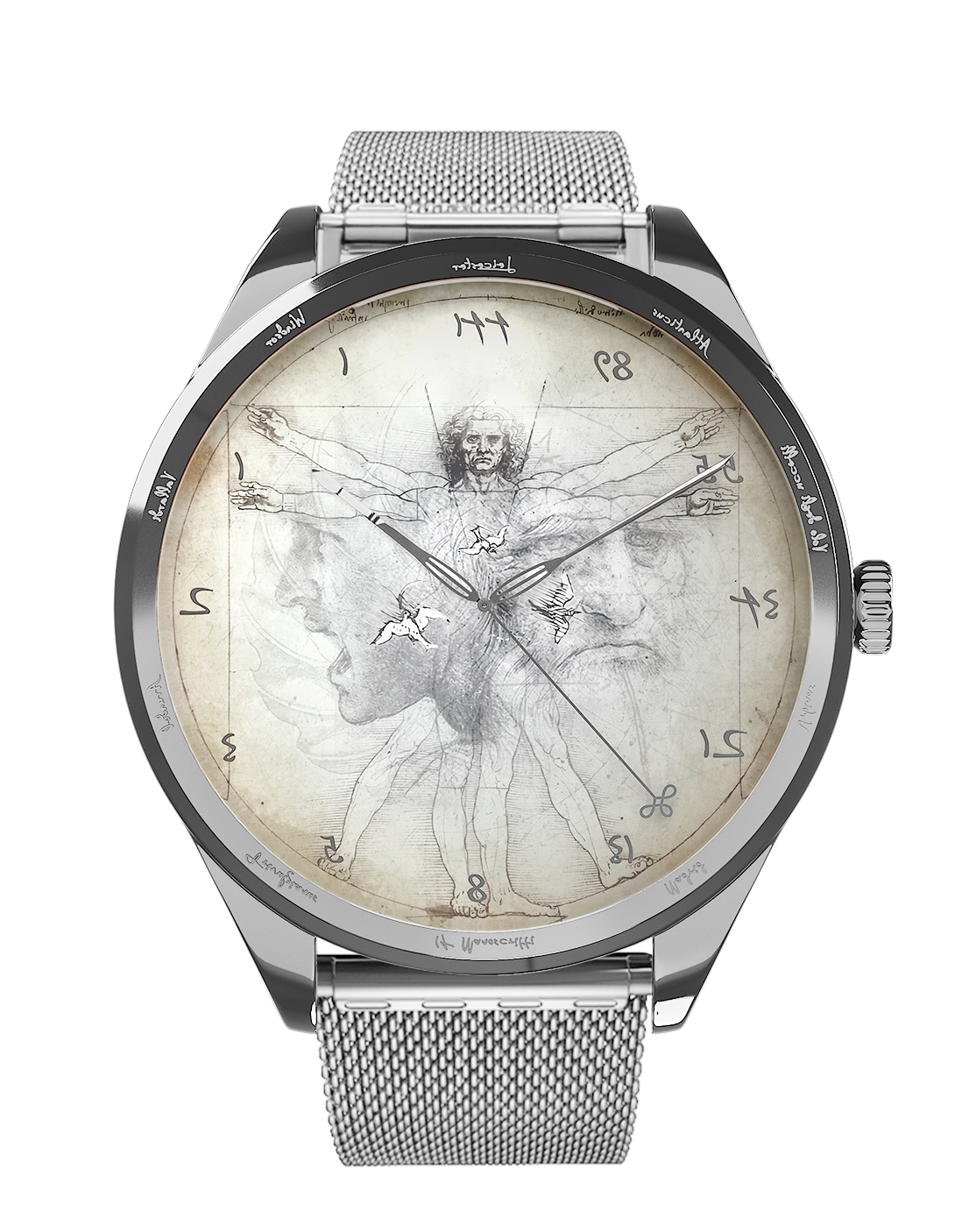 Montre Leonardo 1519 Lady Quartz : Hommage à Léonard de Vinci
