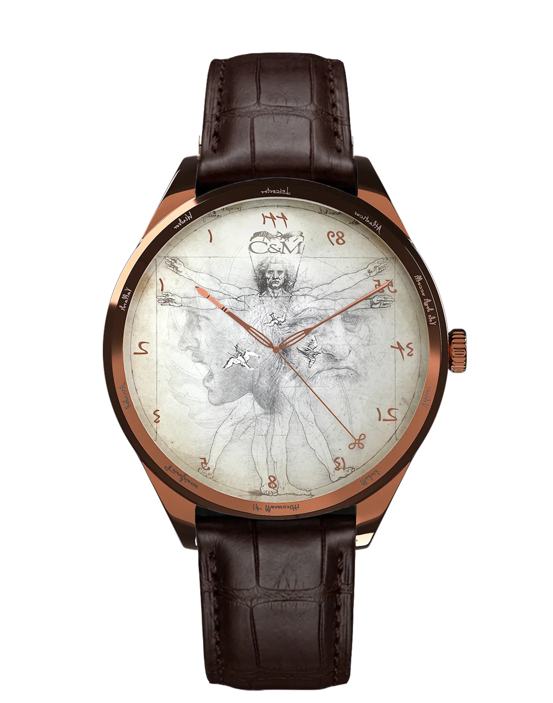 Montre Leonardo 1519 Quartz : Hommage à Léonard de Vinci