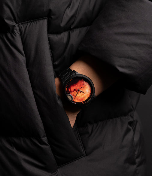 Un design unique, inspiré par la mission Perseverance.