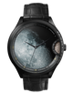 Black / Black leather / Meteorite