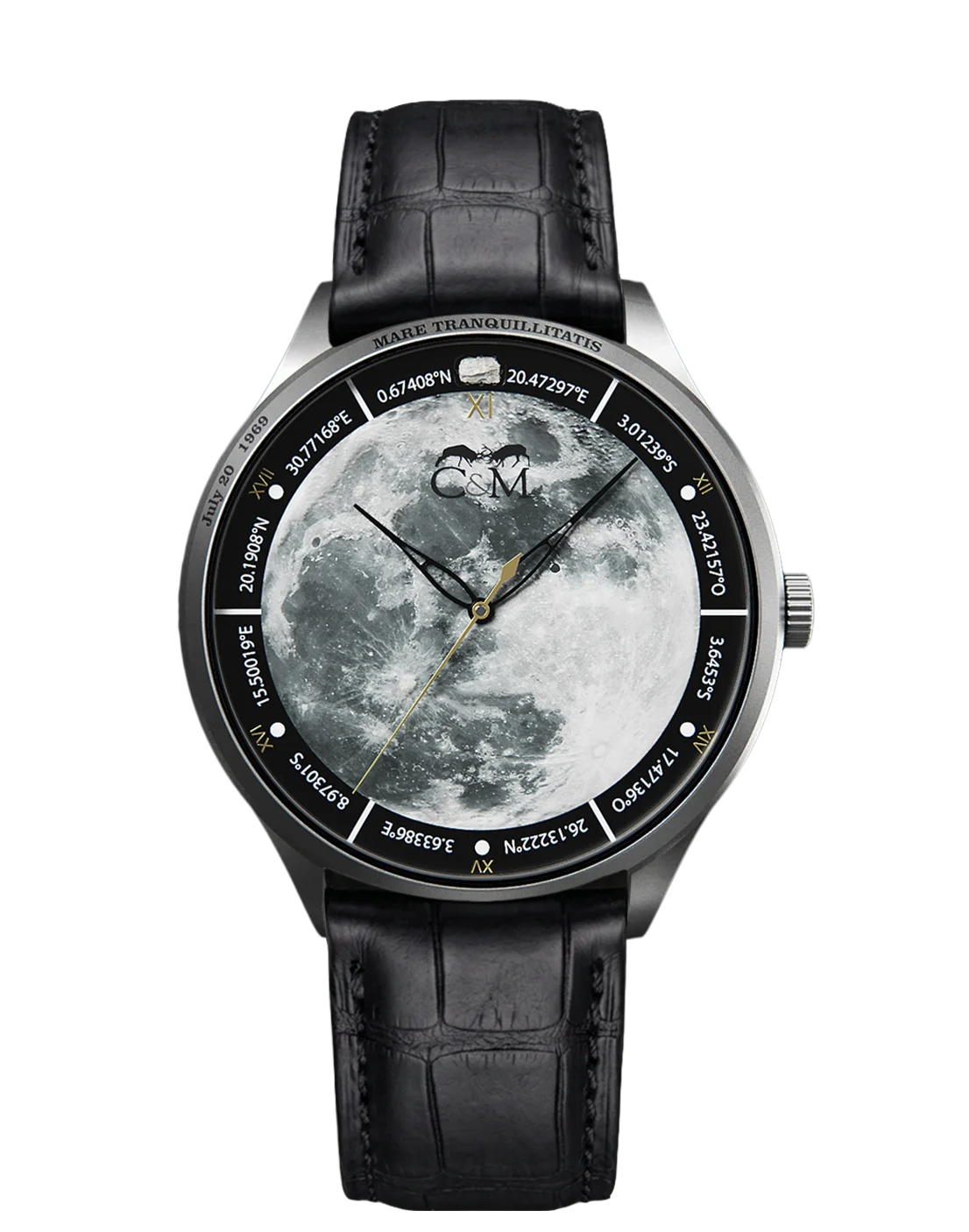 Montre Lunar 1969 Quartz : Hommage à Apollo 11 | Col&McArthur