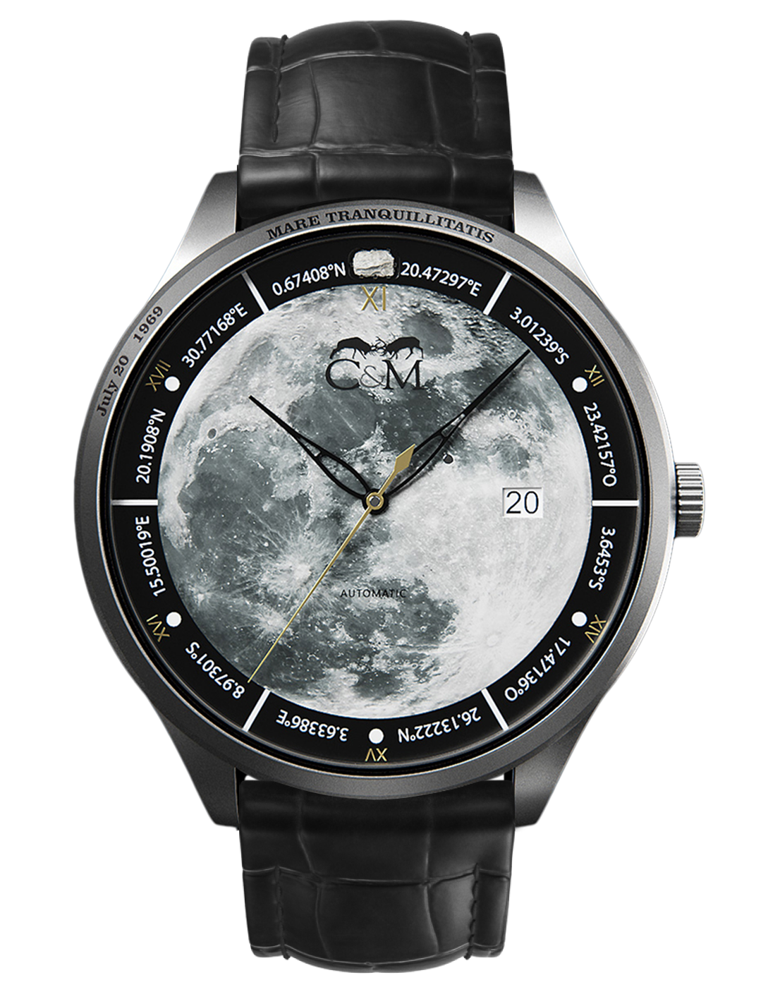 Lunar 1969 Automatic Watch: Tribute to Apollo 11 | Col&McArthur