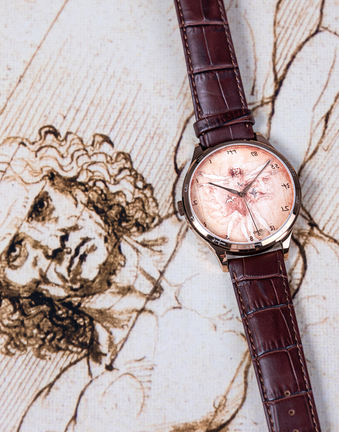 montre commemorative leonard de vinci