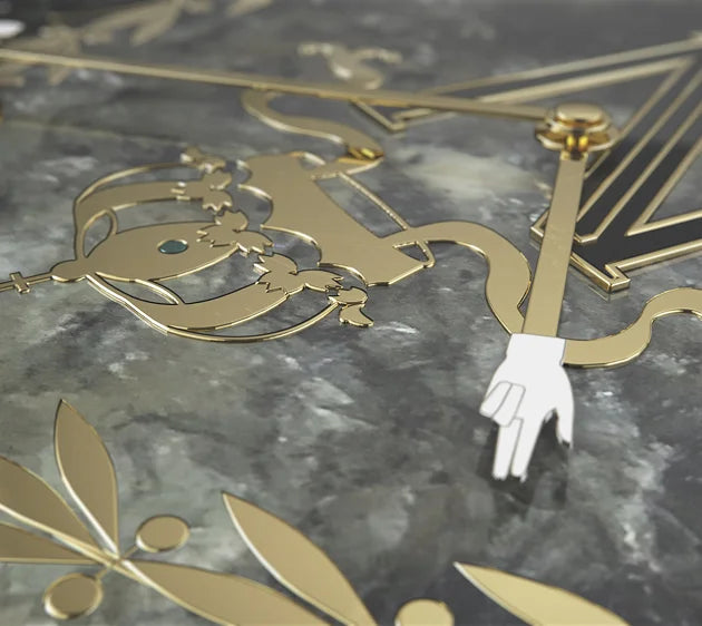 THE DIAL IN IMPERIAL GREEN GRANITE