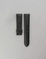 Bracelet Cuir Noir 22mm