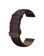 Bracelet Cuir Marron 20mm
