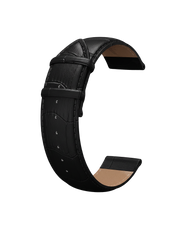 Bracelet Cuir Noir 20mm