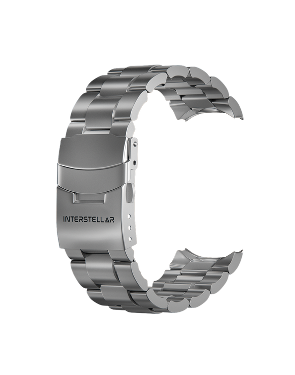 Interstellar Silver Titanium Bracelet