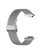 Hallyday2017 Lady Silver Milanese Mesh Bracelet