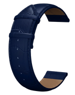 Bracelet Cuir Bleu 18mm