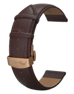 Bracelet Cuir Marron 20mm