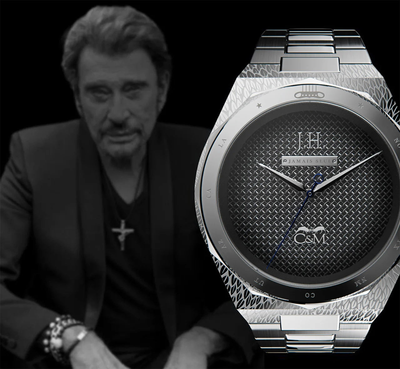 montre commemorative johnny hallyday