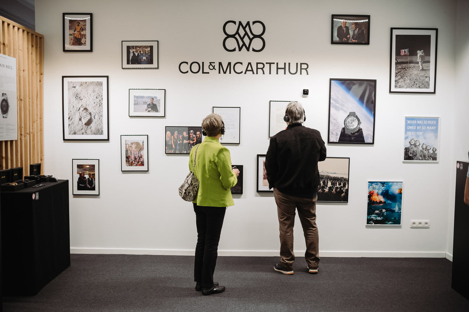 montre collection showroom