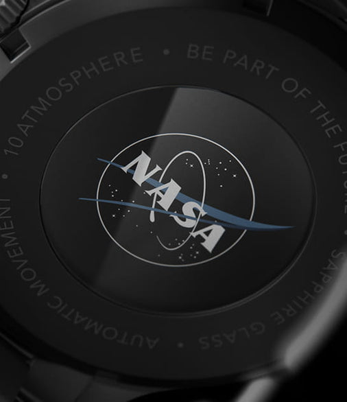 The official NASA "Meatball" logo, a symbol of space exploration