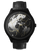 montre resilience 2020 vue de face quartz mouvement suisse bracelet cuir noir hommage aux epreuves de la vie et a l art du kintsugi