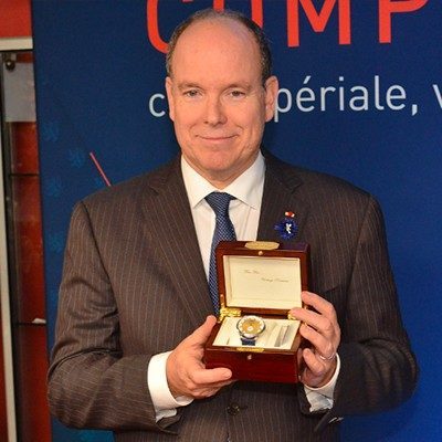 Meeting with Prince Albert of Monaco
